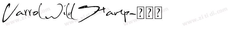 Carrol Wild Stamp字体转换